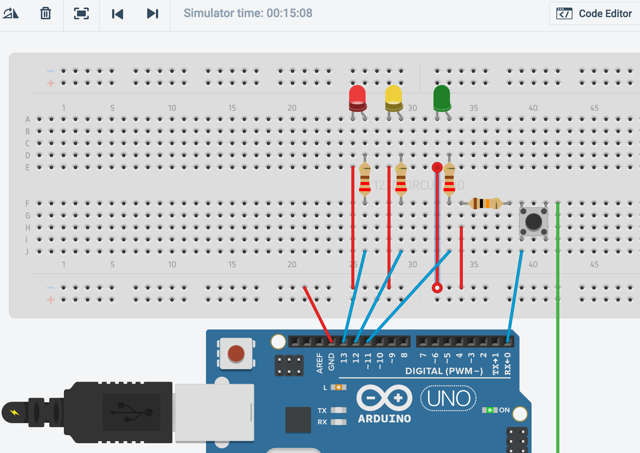 arduino-semáforo-123dc