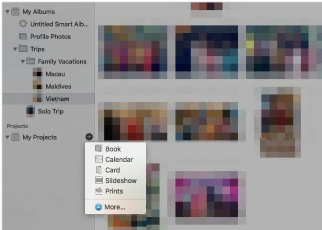 Photo Library Mac - seleccione un producto fotográfico