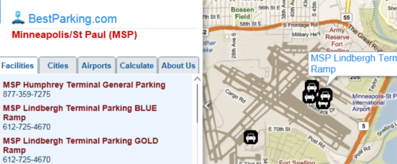 Mapas de Bing: planear sus viajes en automóvil es mucho más fácil. De Verdad. lugares para aparcar