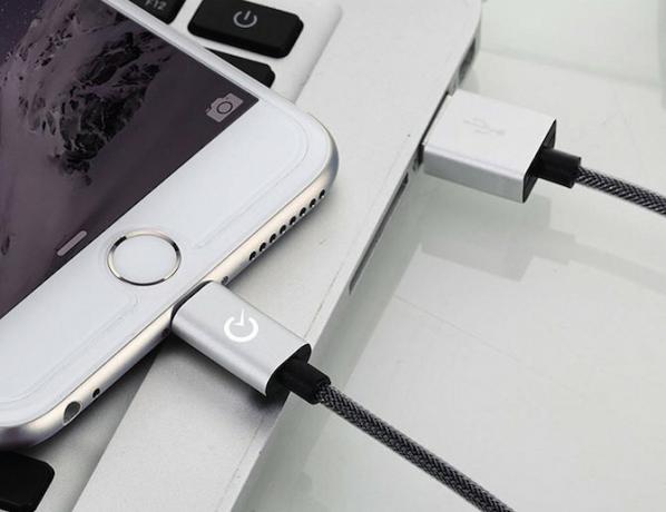 Cable Lightning en iPhone