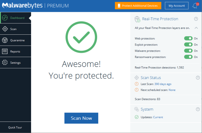 malwarebytes premium hogar