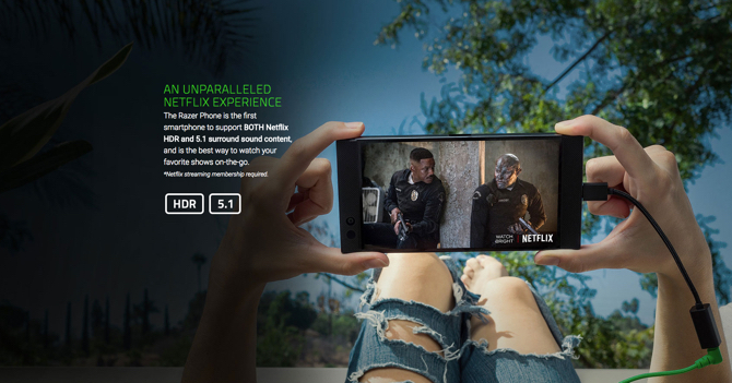 Revisión del teléfono Razer: hay un primer teléfono inteligente razr para todo HDR