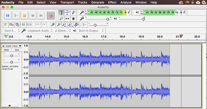 Grabando con Audacity