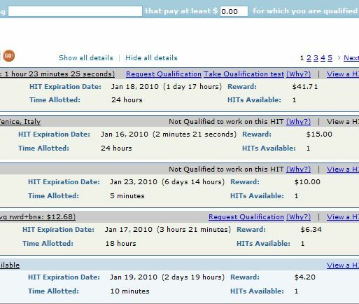 Amazon Mechanical Turk