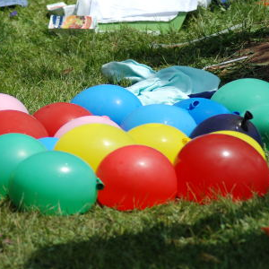 globos de agua