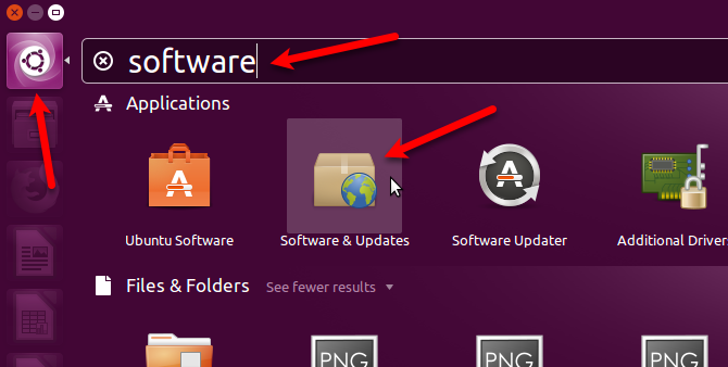 Software abierto y actualizaciones en Ubuntu 16.04