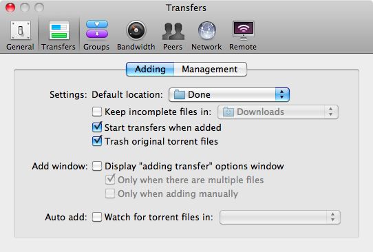 Cómo activar de forma remota una configuración de transmisión de Torrent Download Via Email [Mac]