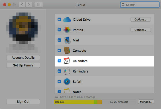 calendario icloud macos