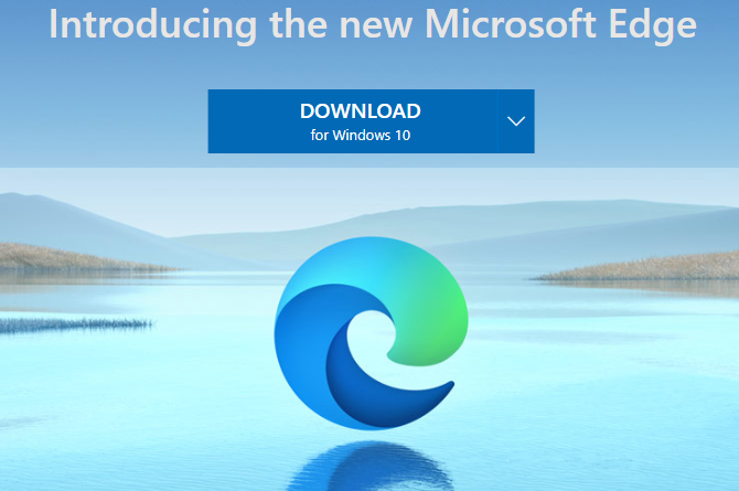 Nueva descarga de Microsoft Edge