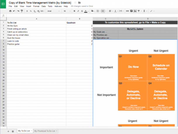 time-management-matrix-sidekick