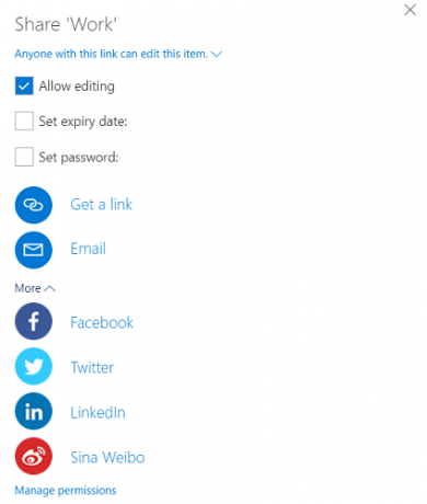 compartir aplicación web onedrive