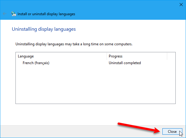 Cómo cambiar el idioma del sistema en Windows 10