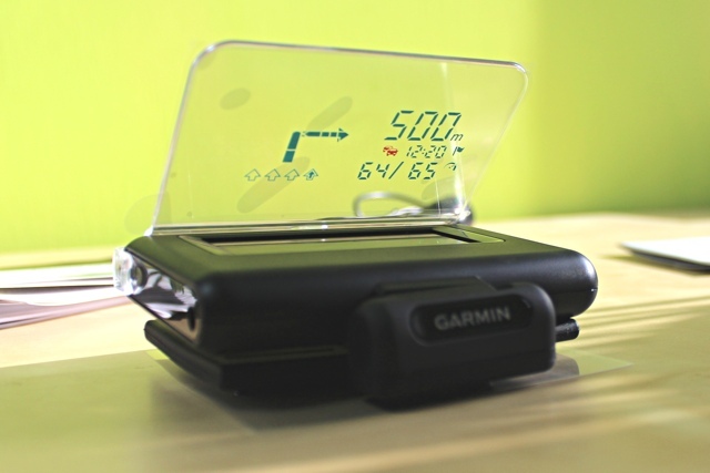 Garmin Head Up Display proyector revisión