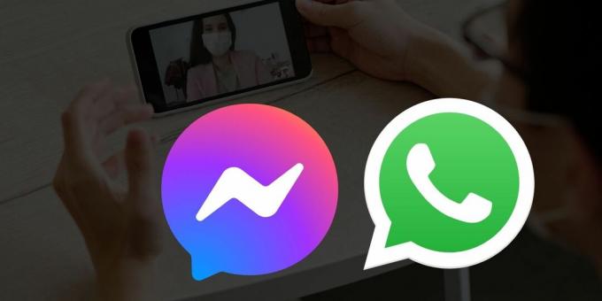 Calidad de video de WhatsApp vs Messenger 