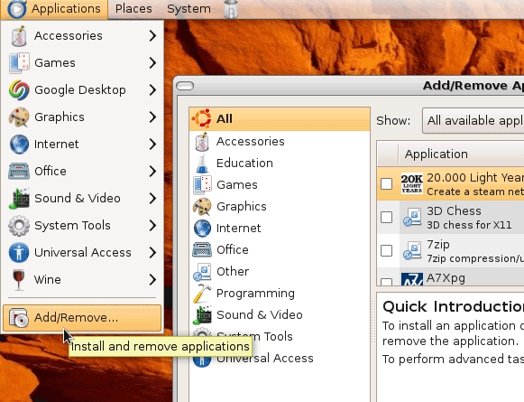 aplicaciones lindas de ubuntu linux