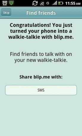 convertir el teléfono celular en walkie talkie