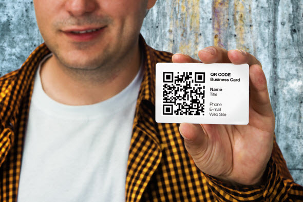 Repensar la tarjeta de visita qrcodebusinesscard