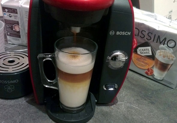 revisión de la máquina de café bosch tassimo