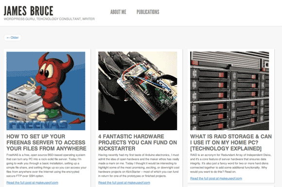 Wordpress Lifestream