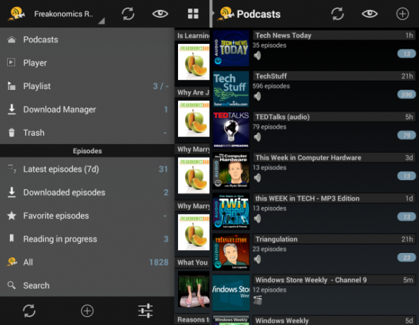 Adicto a los podcasts para Android