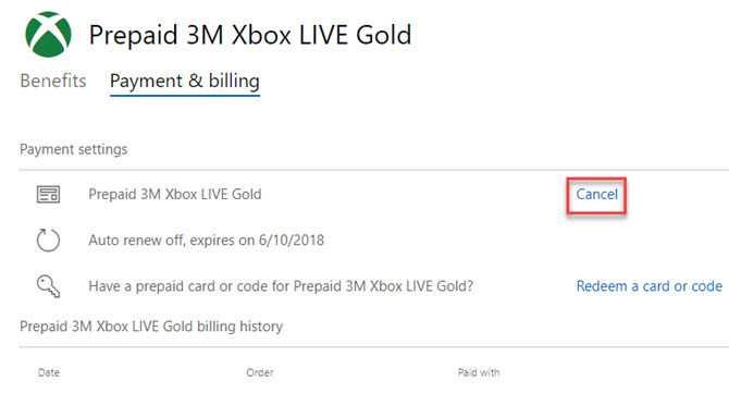Cómo cancelar su suscripción a Xbox Live Cancelar Xbox Live