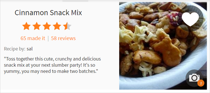 La comida barata puede ser excelente: 5 formas de ahorrar dinero AllrecipesSnackMix web
