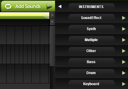 panel de sonido dubstep