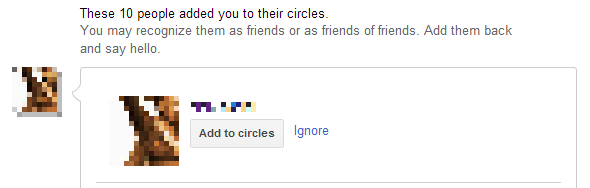 google plus administrando círculos