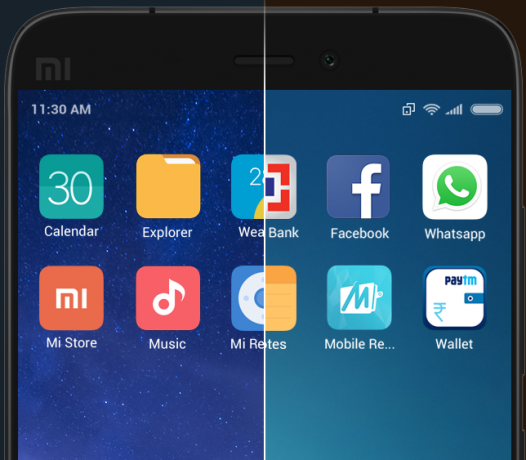 versiones de Android xiaomi segundos espacios espaciales