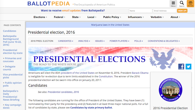 Elecciones no partidarias de los Estados Unidos Ballotpedia