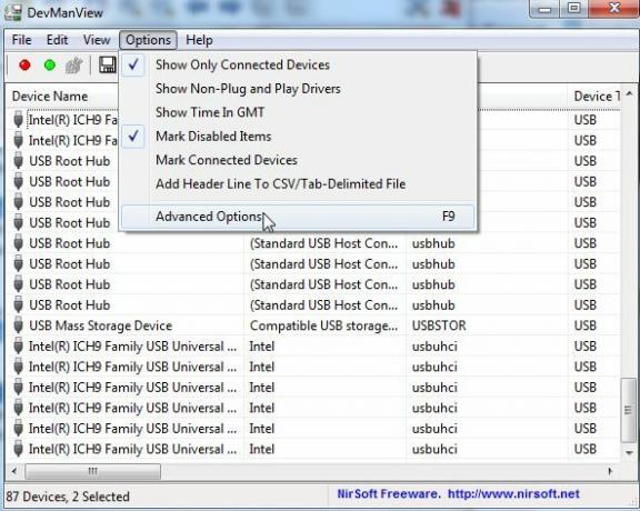 enumerador de dispositivos del sistema