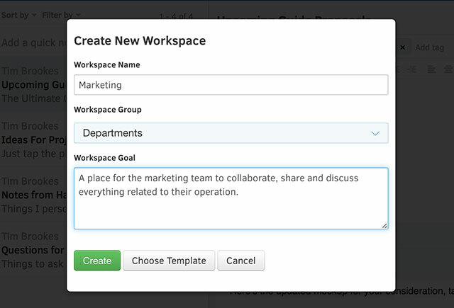 Administre su negocio para obtener mejores resultados con Intellinote newworkspace