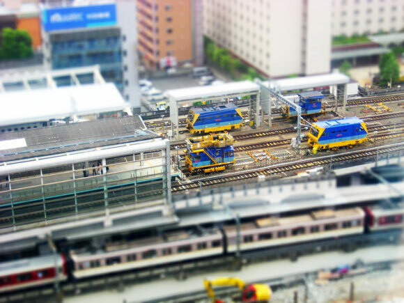 Cómo hacer tus propias escenas de Tilt Shift en Photoshop kyoto station final