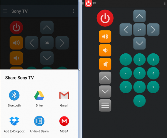 Aplicación Android Universal TV Remote