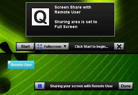 5.2 QuickScreenshare