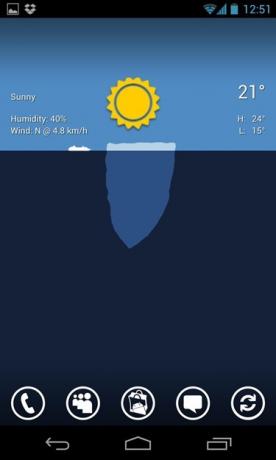 widgets de lujo para android