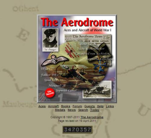 historia de la aeronave