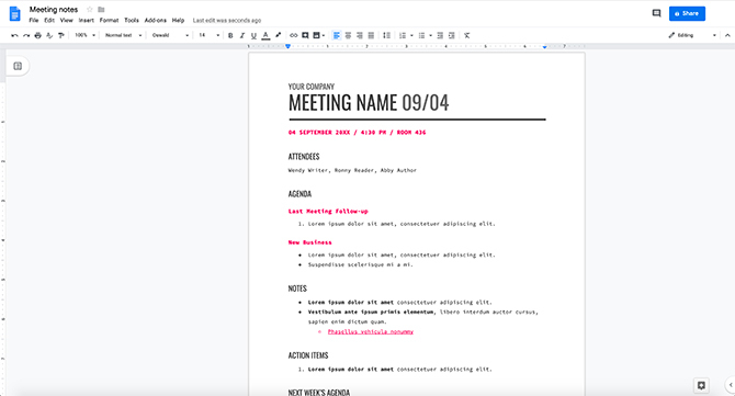 Los mejores programas para escritores creativos Google Docs