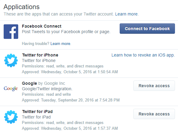 Utilice estas excelentes herramientas de Twitter para administrar su feed Twitter revocar aplicaciones