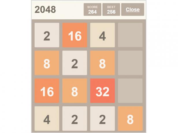 2048 Chrome sin conexión