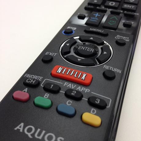 control remoto de netflix