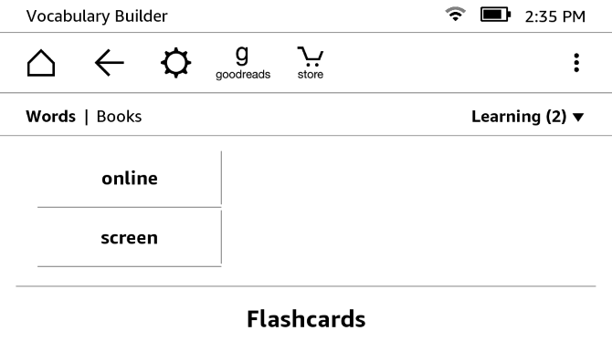 Cómo configurar y usar tu Kindle Paperwhite 16 Paperwhite Vocabulary Builder