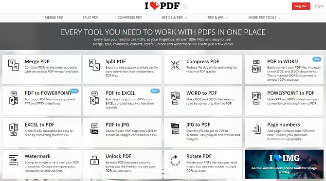 5 herramientas gratuitas para editar archivos PDF ilovepdf 670x372