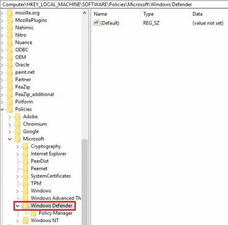 Haga que Windows Defender sea más efectivo cambiando la configuración del Registro de Windows Defender