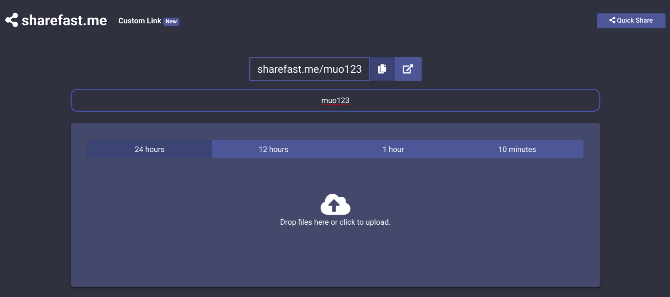 Sharefast crea URL memorables para compartir archivos por un tiempo temporal