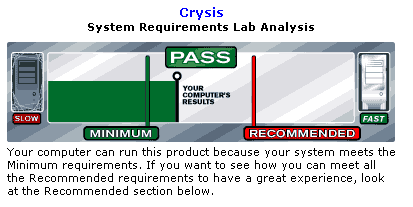 Juegos MUO - Analice su computadora para la compatibilidad de juegos crysis