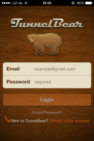 Configure una VPN en su iPhone en minutos con Tunnelbear 2013 10 15 19