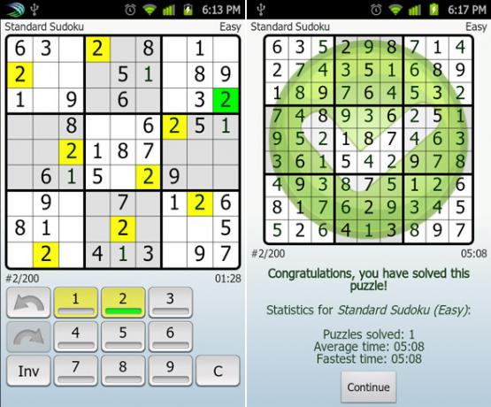 rompecabezas de sudoku gratis