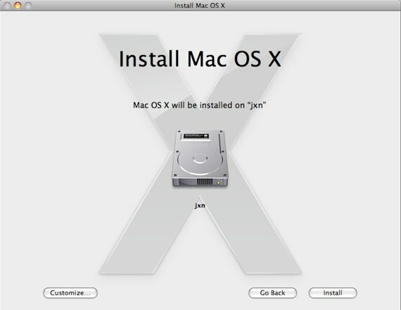 Cómo actualizar a Snow Leopard y lo que debe saber [Mac] SL install 3