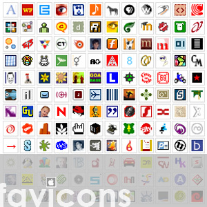 administrar favicons